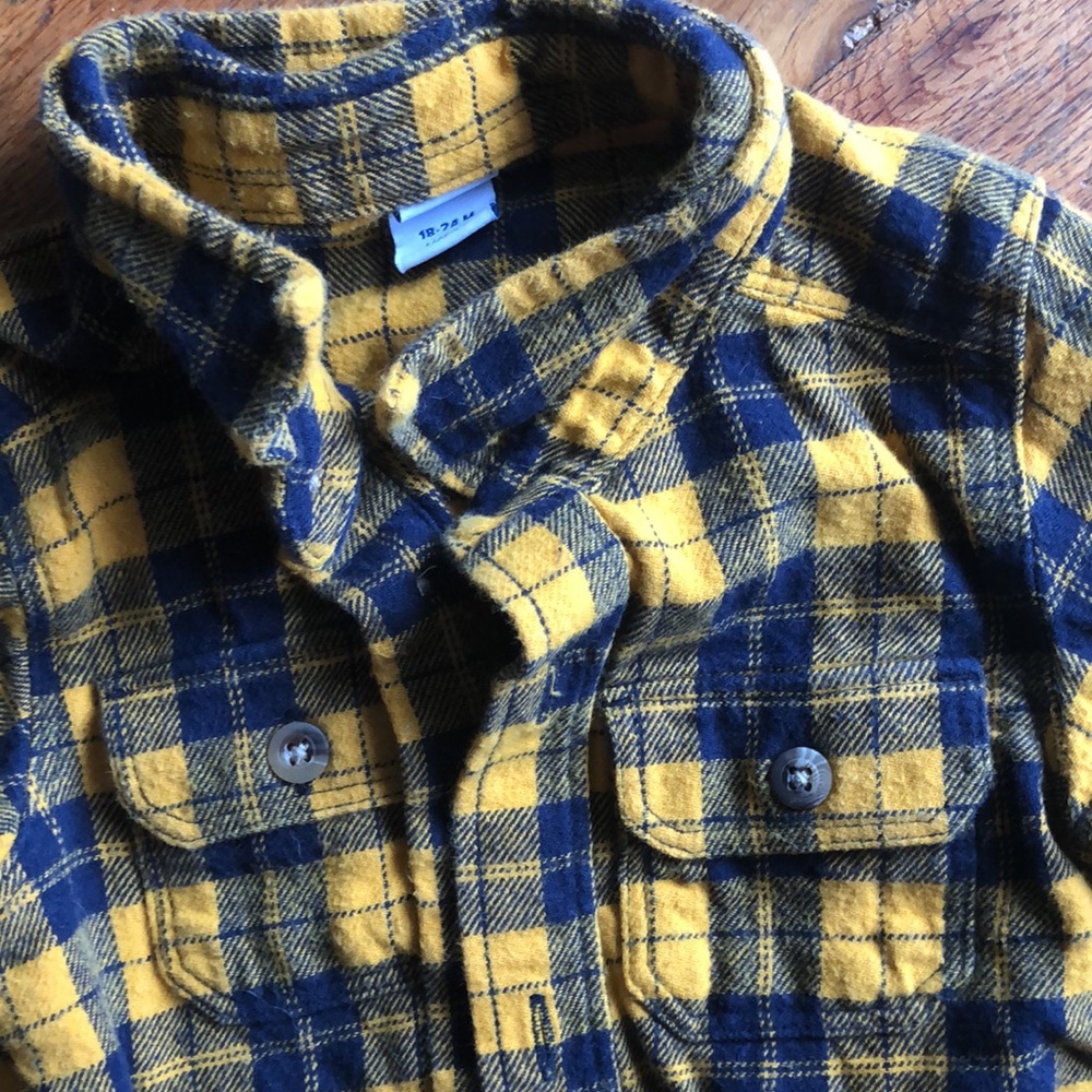 Flannel button up - Picture 2 of 2